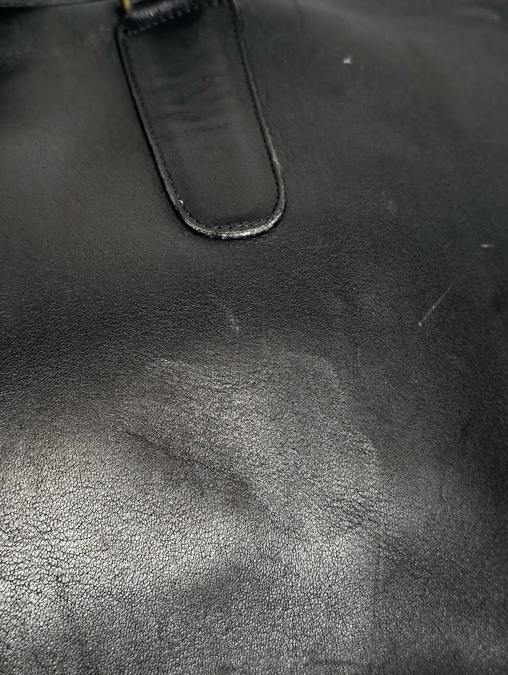 PROJECT Vintage Coach Marketing Tote Black Leather Laptop Briefcase Large Purse - Picture 10 of 16